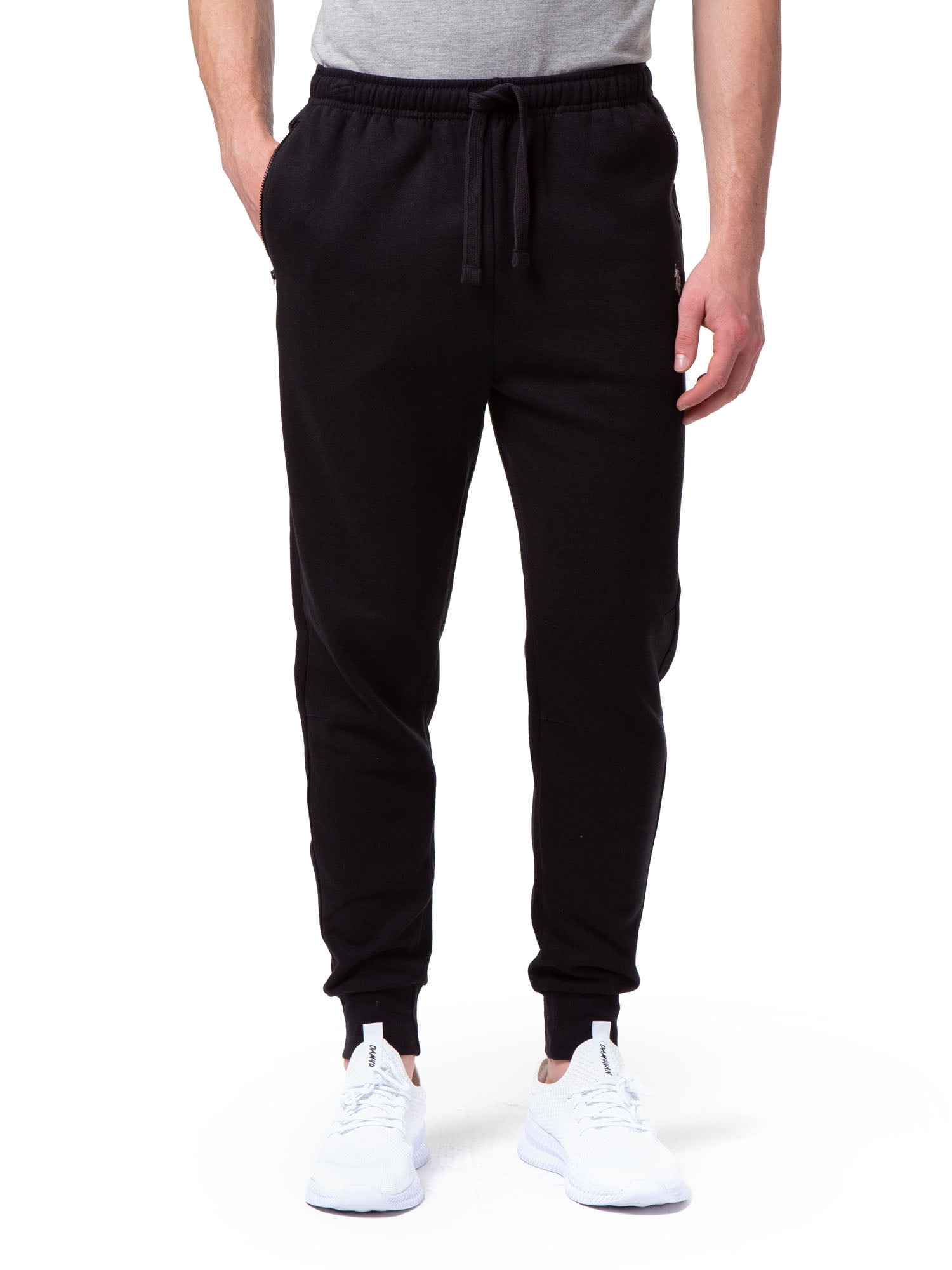 U.S. POLO ASSN. Men Regular Fit Solid Cotton I690 Lounge Pants - Pack of 1  (Black S) : Amazon.in: Fashion